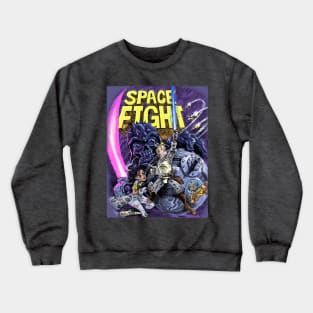Space Fight Crewneck Sweatshirt